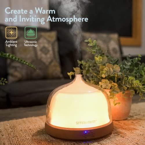 300ml Wood Grain Aromatherapy Humidifier Diffuser for Home and Office - Image 4