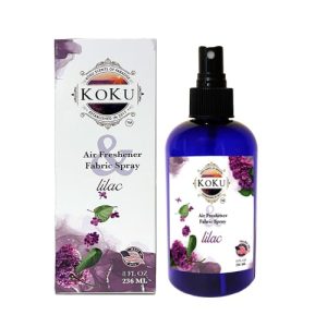 Toilet spray for bathroom odor control.
