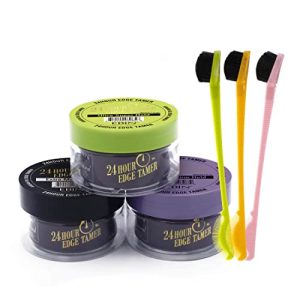 Extra Hold Edge Control Gel for Sleek, Smooth Hair Styling 3oz