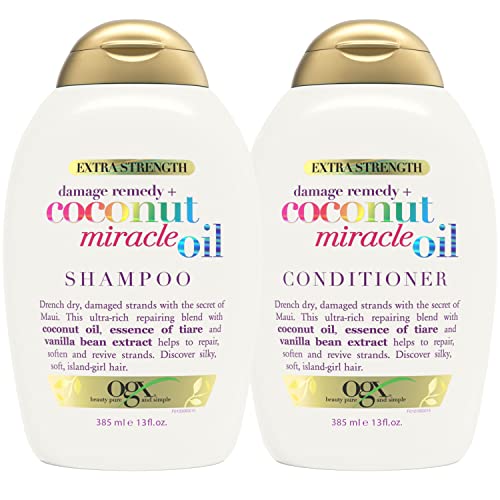 Gentle Bamboo Anti Frizz Shampoo and Conditioner Set for Silky Smooth Hair