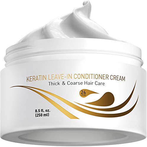 Frizz-fighting cream with Bio Keratin formula.