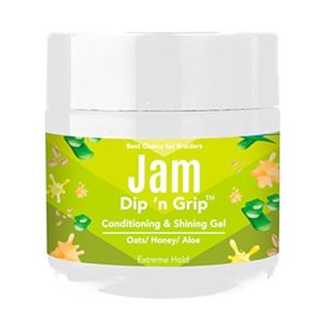 Shine N Jam Edge Control: Smooths edges for sleek styles.