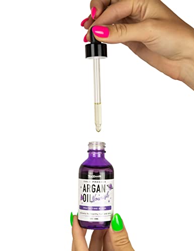 Pure 100% Natural Cold Pressed Argan Oil 4 oz for Skin and Hair - Image 2