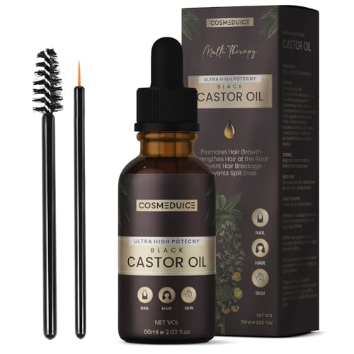 4 oz Jamaican Black Castor Oil Bottle for Hair and Skin Care