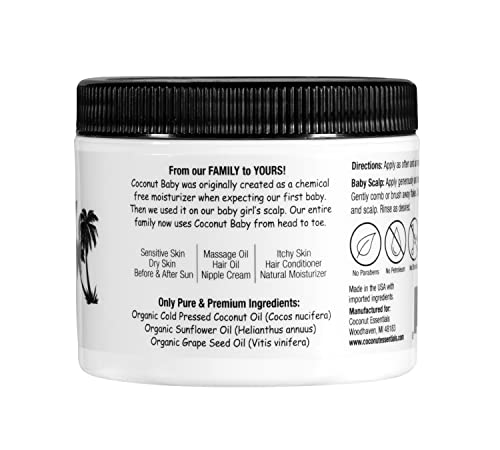 Kokoso Baby Cream 100ml Natural Coconut Moisturizer for Sensitive Skin - Image 2