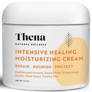 Hand cream for dermatitis relief.