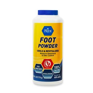 Eliminates foot odor with this cream.