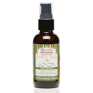 Shea Terra 100ml Carrot Seed Oil for Deep Skin Nourishment and Hydration
