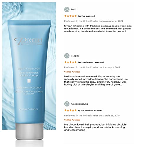 Dead Sea Premier Cream for Hands and Body - Image 4