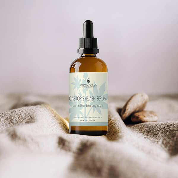 4 oz Natural Organic Jamaican Black Castor Oil for Lash Growth Treatment - Image 5