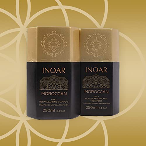 Inoar 7ml Argan Oil Hair Treatment for Smooth, Shiny, and Hydrated Hair - Image 4