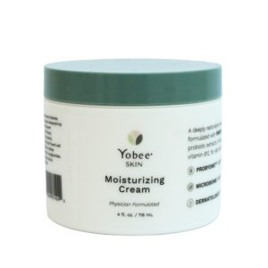 Moisturizing body cream for healthy skin.