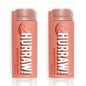 HURRAW! Grapefruit Lip Balm: Moisturizing citrus balm for lips.