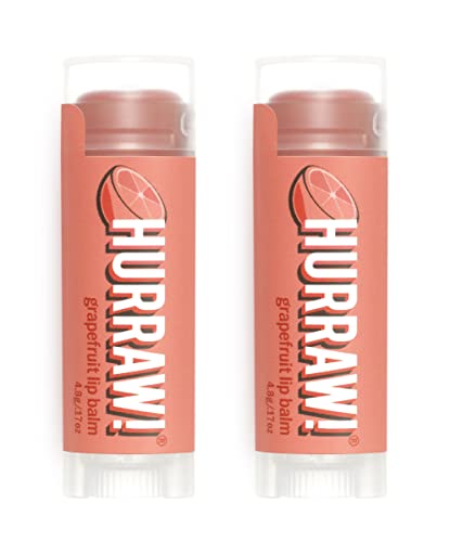 HURRAW! Grapefruit Lip Balm: Moisturizing citrus balm for lips.