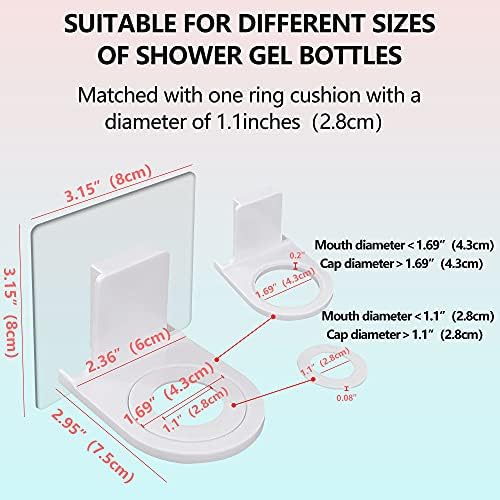 Multi-Shelf Shower Gel Organizer Rack for Bathroom Storage and Easy Access - Image 4