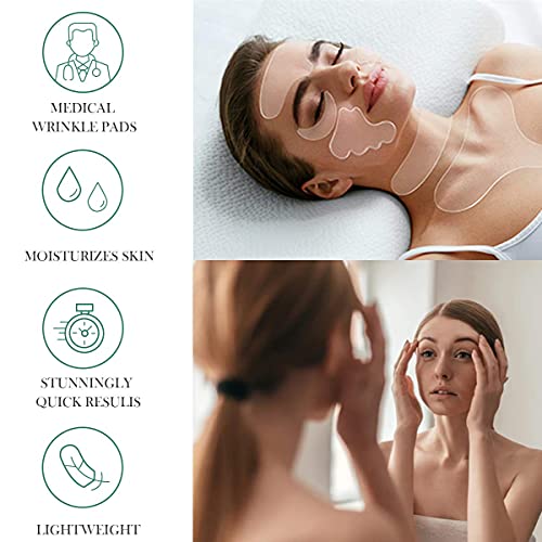 Reusable Silicone Face Pads for Anti-Wrinkle Treatment - Soft Skin Care Solution - Image 2