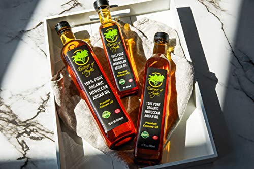 Culinary Argan Oil 250ml Bottle for Cooking and Salad Dressings - Image 3