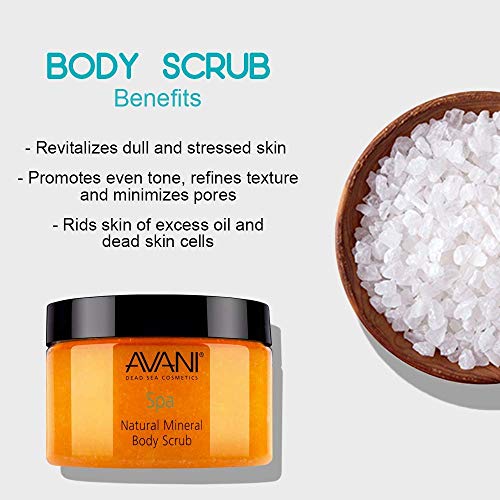Exfoliate with Dead Sea Salt Body Scrub. - Image 8