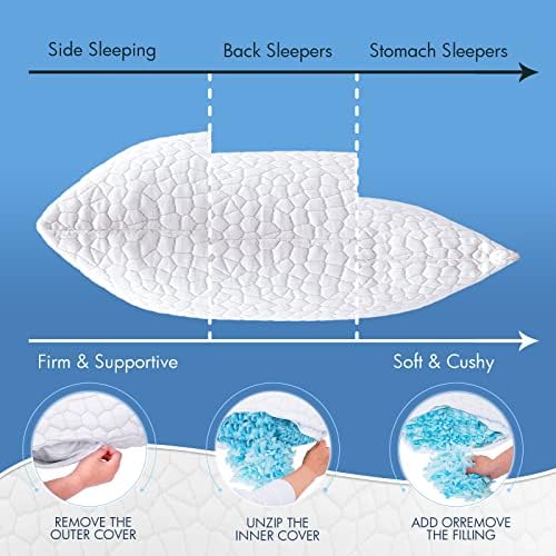 Comfortable Side Sleeper Pillow for Anti-Wrinkle Sleep and Skin Care, Soft Material - Image 5