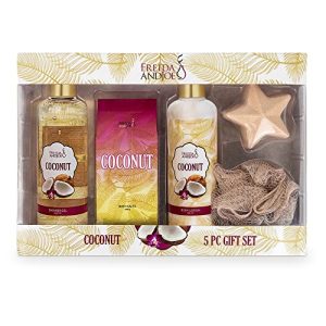 Coconut Shower Gel Trio 3 x 250ml Bottles Luxurious Cleansing Gift Set