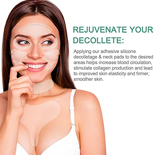 Reusable Silicone Face Pads for Anti-Wrinkle Treatment - Soft Skin Care Solution - Image 5