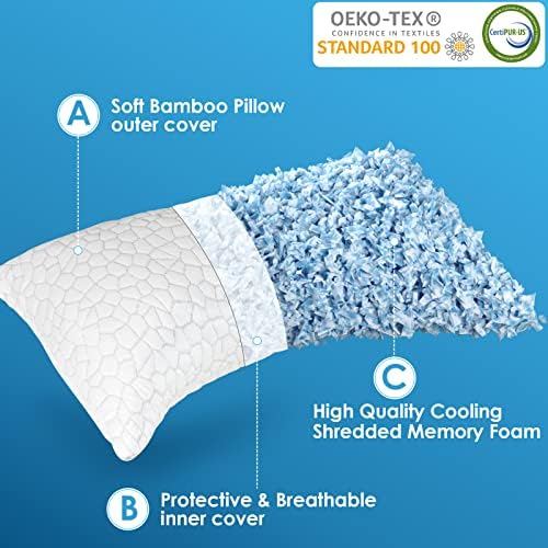 Comfortable Side Sleeper Pillow for Anti-Wrinkle Sleep and Skin Care, Soft Material - Image 2