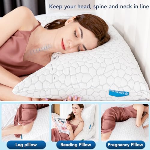 Comfortable Side Sleeper Pillow for Anti-Wrinkle Sleep and Skin Care, Soft Material - Image 8