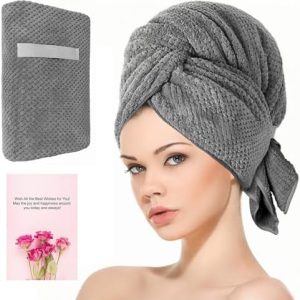 DevaCurl Anti-Frizz Microfiber Towel for Curly Hair Soft Absorbent 1 Count