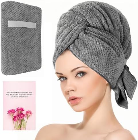 DevaCurl Anti-Frizz Microfiber Towel for Curly Hair Soft Absorbent 1 Count