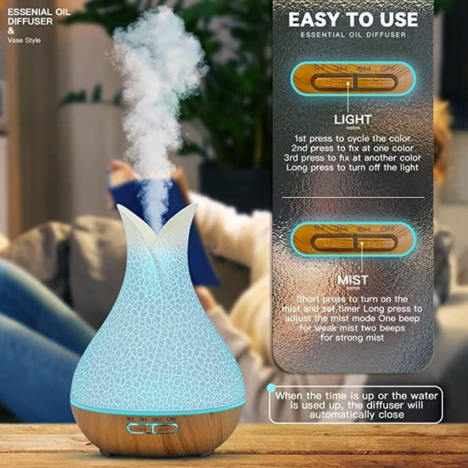 Silent Essential Oil Diffuser for Relaxing Aromatherapy - Image 7