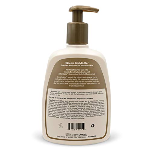 Cucumber Hydrating Body Cream for Dry Skin - 16 Ounce Jar - Image 2