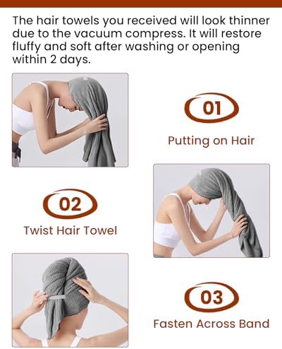 DevaCurl Anti-Frizz Microfiber Towel for Curly Hair Soft Absorbent 1 Count - Image 5