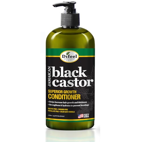 Difeel Jamaican Black Castor Oil Shampoo 8 oz for Healthy Hair and Scalp Care