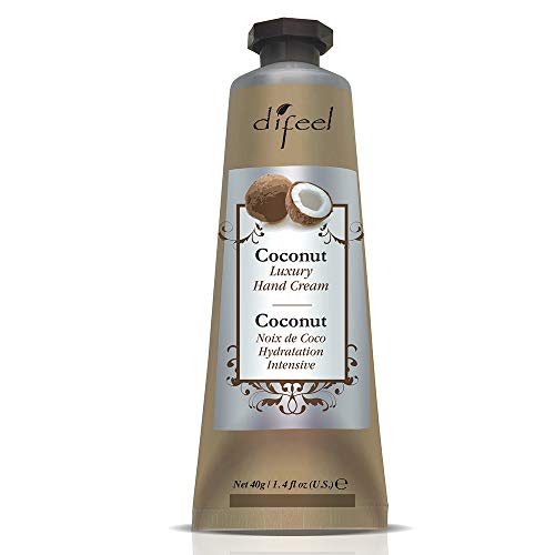Difeel Organic Hand Cream 8 oz for Dry Skin with Nourishing Ingredients
