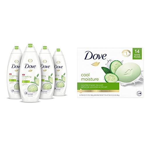 Dove Green Clay Body Wash: Cleanses and Nourishes Skin