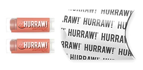 HURRAW! Grapefruit Lip Balm: Moisturizing citrus balm for lips. - Image 2