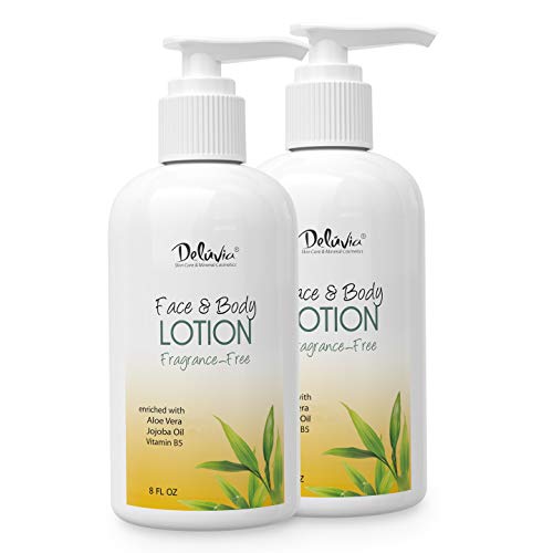 Moisturizing body cream by Delon.