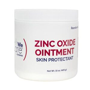 Moisturizing hand cream with zinc for protection.