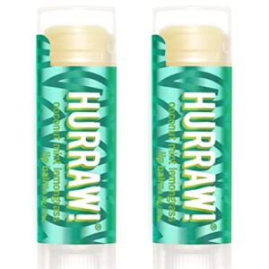 Moisturizing lip balm with coconut oil.