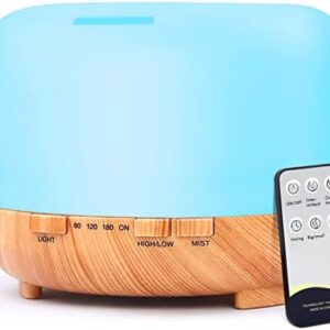 Oil diffuser with sound machine for relaxation.