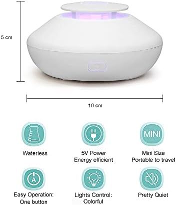 Simplers 300ml Ultrasonic Mist Oil Diffuser for Home and Office Use - Image 2
