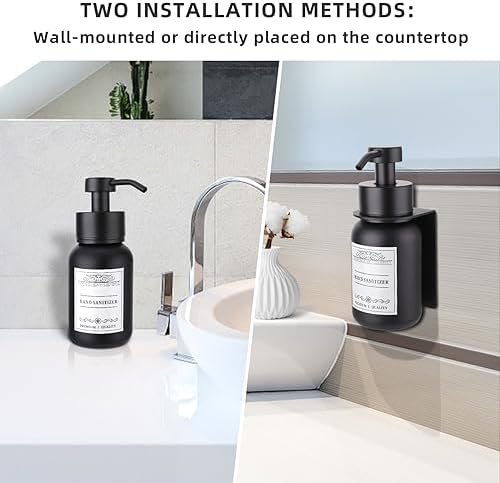 Wall Mounted Soap and Hand Cream Dispenser Refillable Liquid Dispenser - Image 6