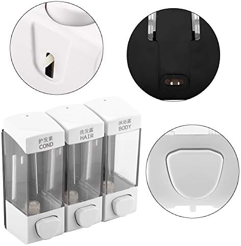 ?2-in-1 Shower Gel and Shampoo Dispensers? - Image 6