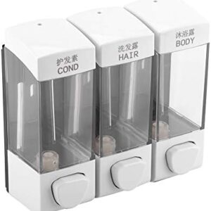 ?2-in-1 Shower Gel and Shampoo Dispensers?