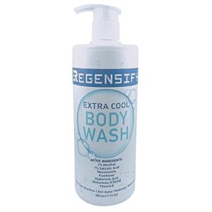 Refreshing body wash for a cool experience.