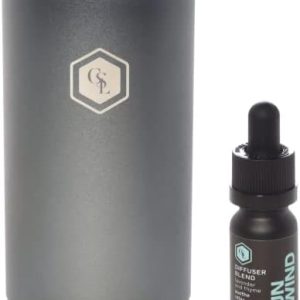 Compact essential oil diffuser for on-the-go aromatherapy.