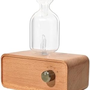 No-heat essential oil diffuser for safe and effective aromatherapy.
