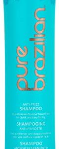 Pure Brazilian Frizz-Fighting Shampoo for Sleek Smooth Hair 10 oz