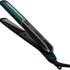 Conair 1 inch Double Ceramic Flat Iron for Smooth, Anti-Frizz Styling