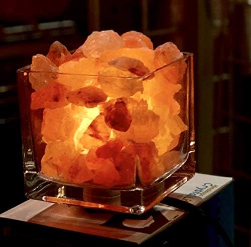 Aromatherapy Salt Lamp with Integrated Essential Oil Diffuser and Adjustable Brightness - Image 3